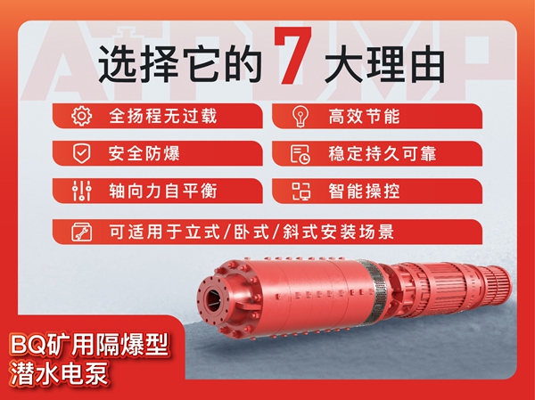 BQ旺财28矿用隔爆型潜水电泵
